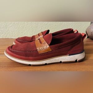 Cole Haan 4.Zerogrand Stitchlite Red Clay Loafers Size: 11